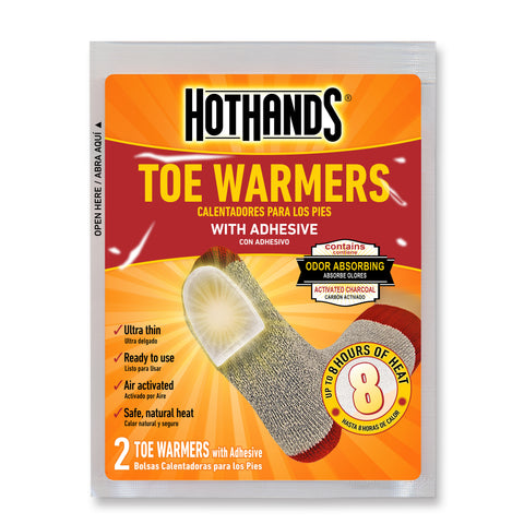 HotHands Toasti-Toes Toe Warmers with Adhesive | HotHands Direct hand warmers and toe warmers, hot hands foot warmers bulk